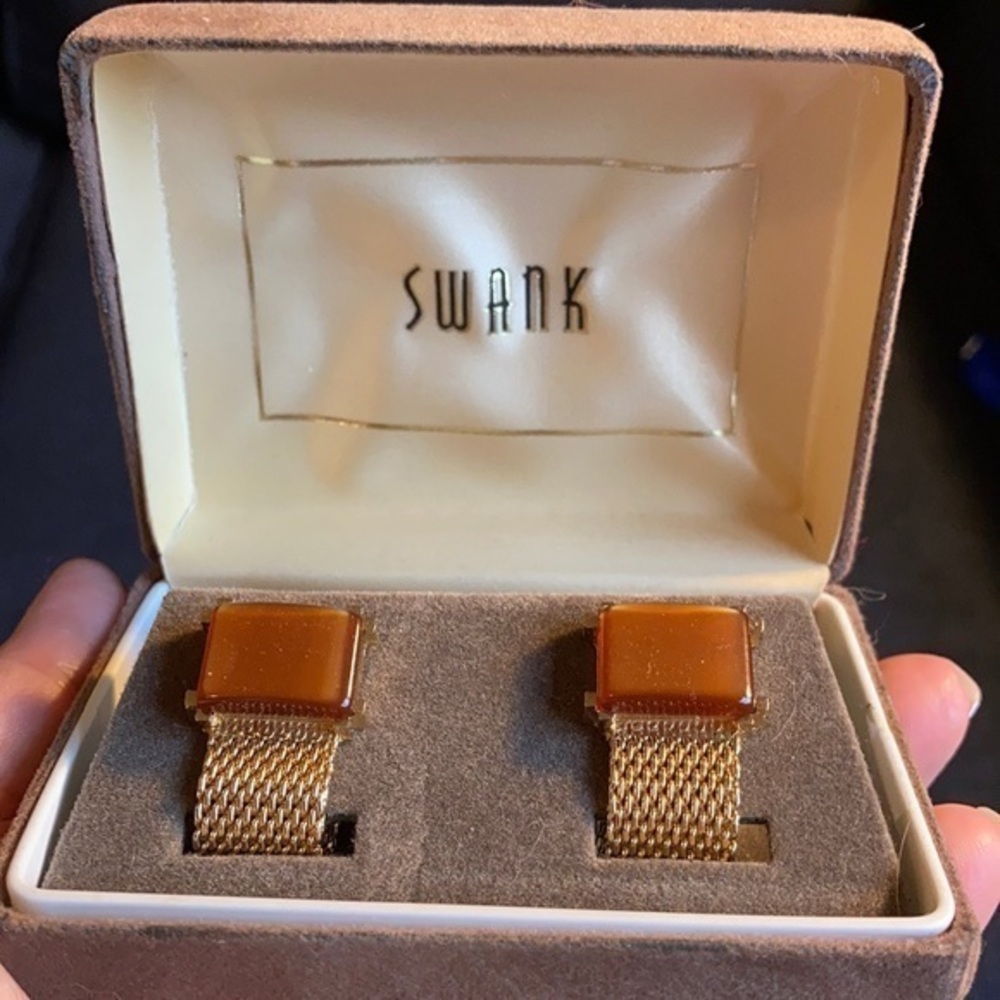 Vintage Swank men’s cuff links